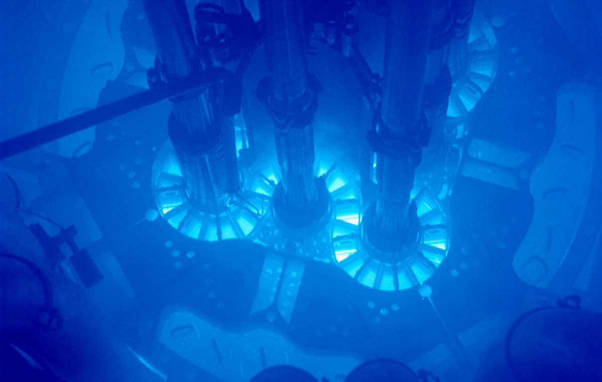 réacteur nucléaire avec effet Cherenkov