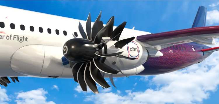 Image du projet RISE, le futur moteur du fabricant CFM.