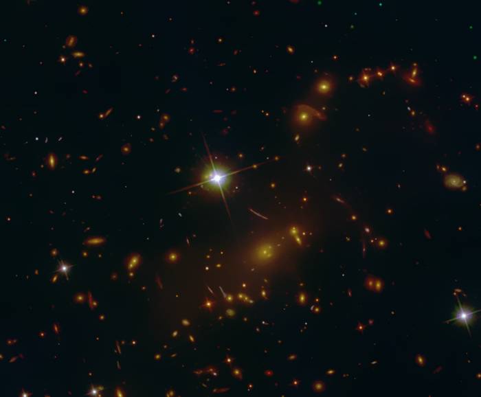 Photo prise par Hubble.