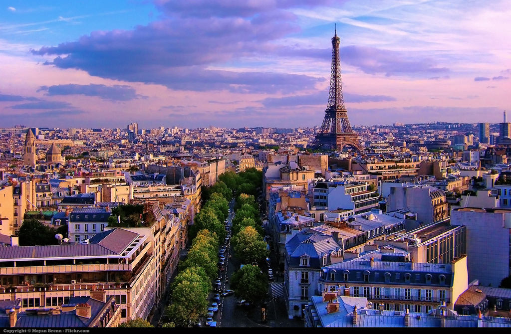 panorama de la ville de Paris