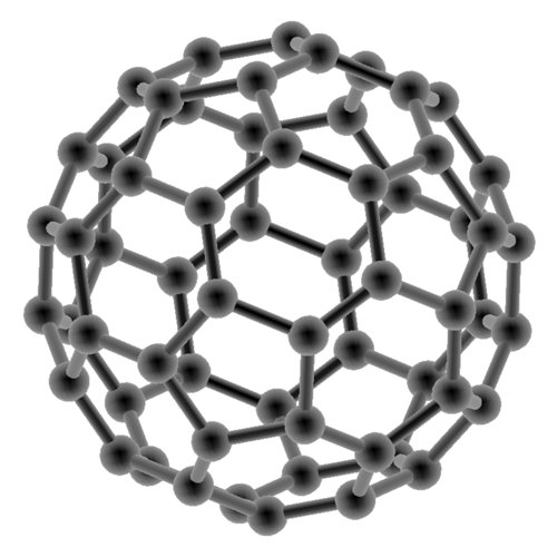 une molécule de fullerène C60