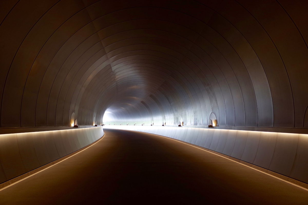 Photo d’un tunnel.